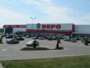 Shop-storage DEPO, Stacijas street 129k, Daugavpils